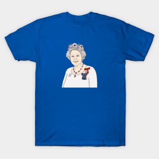 HRH Queen Elizabeth II Portrait T-Shirt